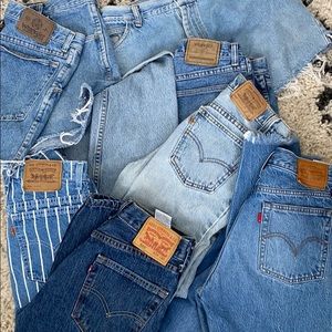 VINTAGE JEAN SHORTS : check my closet!